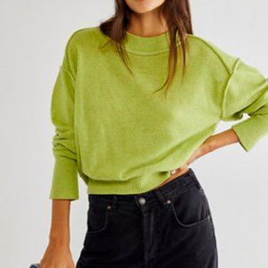 NWT Free People Kora Cashmere Crew Sweater